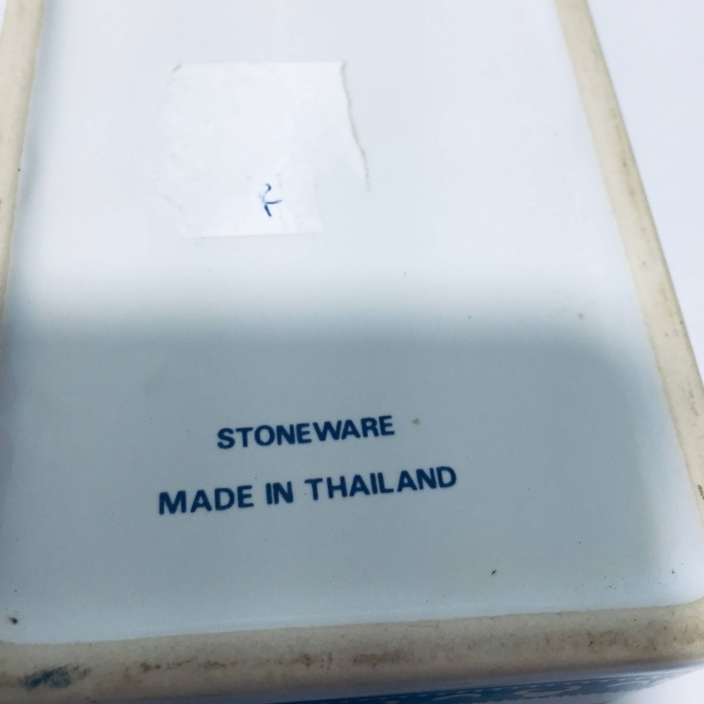 vintage, STONEWARE MADE IN THAILAND. Vintage orie - Picture 9 of 11